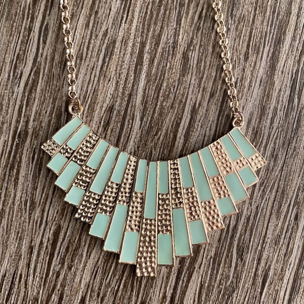 Reversible statement necklace - Picture 2 of 3